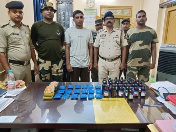 Youth Arrested with Drugs in Sonamura Youth Arrested with Drugs in Sonamura